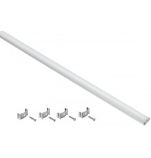 Профиль алюм. для LED ленты 1606 накл. гибк. 2м к-т опал  LSADD1606-SET1-2-G1-1-12  IEK