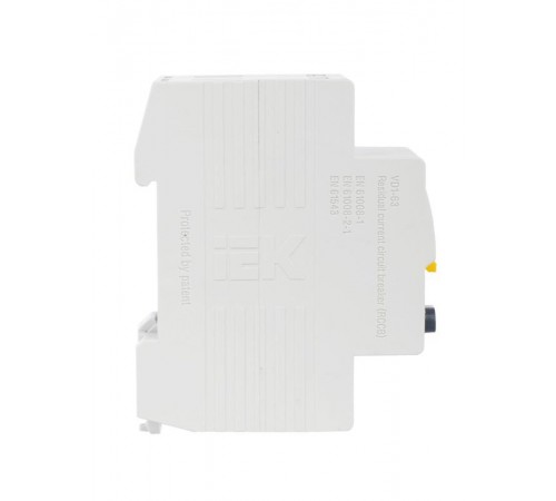 Выключатель дифференциальный (УЗО) ВД1-63 2п 25А 30мА тип AC  MDV10-2-025-030  IEK