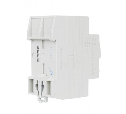 Выключатель дифференциальный (УЗО) ВД1-63 2п 25А 30мА тип AC  MDV10-2-025-030  IEK