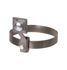Держатель хомут 10-100 мм нержавеющая сталь, с выносом для прута 6-10 мм, стальной зажим   SQ2402-3180  TDM