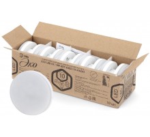 Лампа светодиодная RED LINE ECO LED GX-10W-840-GX53 (10-PACK) GX53 10Вт таблетка нейтральный белый свет  Б0036550  ЭРА
