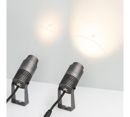 Светильник ALT-RAY-ZOOM-R52-8W Warm3000 (DG, 10-40 deg, 230V) (Arlight, IP67 Металл, 3 года)  028076  Arlight