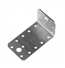 Уголок крепежный ассиметричный 40х40х140х2, оцинкованный - накл.  128092  Tech-KREP