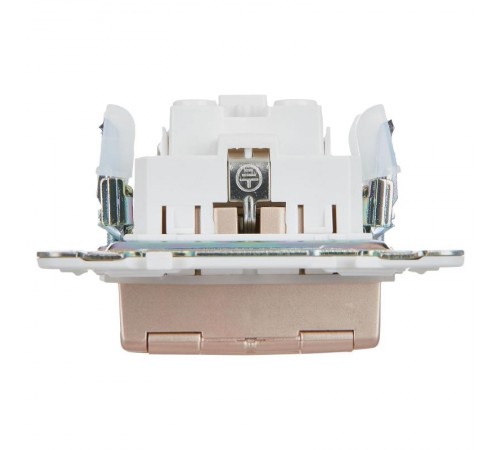 SKANDY Розетка з/к/ш кр. 16А IP44 SK-R11Sa песочный  SK-R16-16-44-K98  IEK