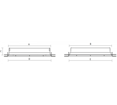 Светильник светодиодный OPL/R ECO LED 1200x600 4000K CRI90 Edge 24-03  1028004180  Световые Технологии