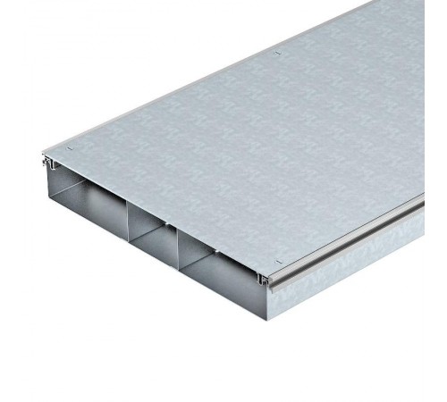 Секция кабель-канала OKA-T с глухими крышками, 2400x400x65 мм (сталь)  7402225  OBO Bettermann