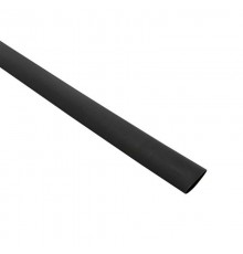 Термоусаживаемая трубка ТУТк с клеевым слоем нг 18/6 черная в отрезках по 1м EKF PROxima  tut-k18-b  EKF