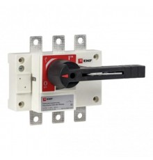 Рубильник-выключатель 160A 3P c рукояткой управления для прямой установки PowerSwitch  psds-160-3  EKF