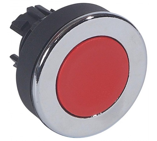 Скрытая головка с утопленным толкателем  30 - Osmoz - для компл. - с пружинным возвратом - без подсв. - IP 66 - красный  023814  Legrand