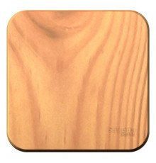 Blanca Ясень О/У с изолирующей пластиной Ясень Выключатель 1-клавишный с самовозвратом, 10А, 250В  BLNCA101015  SE