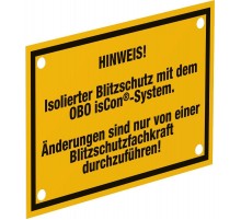 Указательная табличка (isCon HWS)  5408058  OBO Bettermann