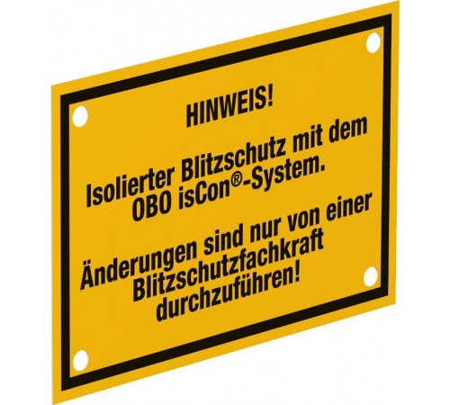 Указательная табличка (isCon HWS)  5408058  OBO Bettermann