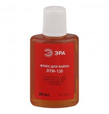 Флюс PL-F01 для пайки ЛТИ-120 30 мл  Б0052559  ЭРА