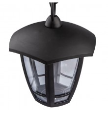 Светильник садово-парковый 6-гранный черный подвесной E27 IP44(У1) НСУ 07-40-002 "Марсель 1" (8/48)  Б0051194  ЭРА