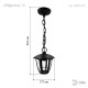 Светильник садово-парковый 6-гранный черный подвесной E27 IP44(У1) НСУ 07-40-002 "Марсель 1" (8/48)  Б0051194  ЭРА