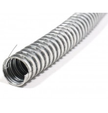Металлорукав Р3-Ц 10 (20 м/уп.) с протяжкой DIY  zeta43200  ГОФРОМАТИК