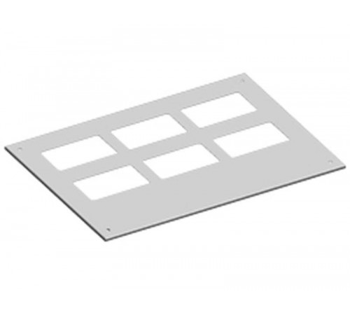 Панель верх. 2 ряда отверстий для 2/.RG6  RD26F2  ABB