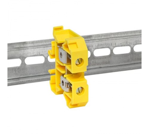 Колодка клеммная JXB-10/35 желтая EKF PROxima  plc-jxb-10/35y  EKF