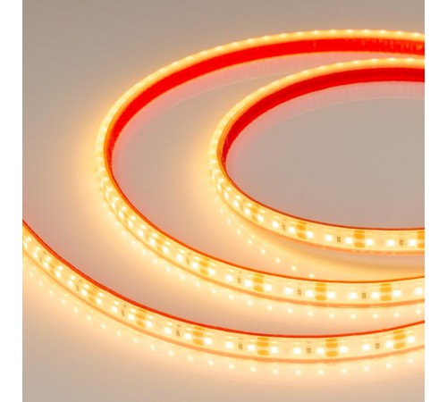 Лента светодиодная герметичная RTW-PFS-A120-11mm 12V Yellow (9.6 W/m, IP68, 2835, 5m) (arlight, -)  033903  Arlight