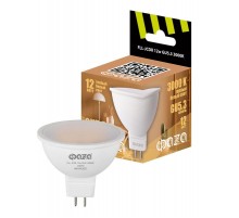 Лампа светодиодная FLL- JCDR 12w GU5.3 3000K 230/50 ФАZA  .5038684  ФАZА