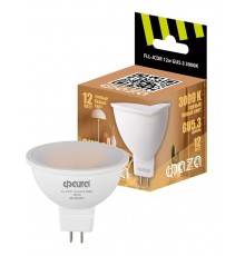Лампа светодиодная FLL- JCDR 12w GU5.3 3000K 230/50 ФАZA  .5038684  ФАZА