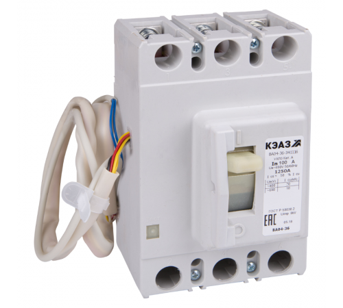 Выключатель автоматический  ВА04-36-341116-125А-1500-690AC-УХЛ3  264200  КЭАЗ
