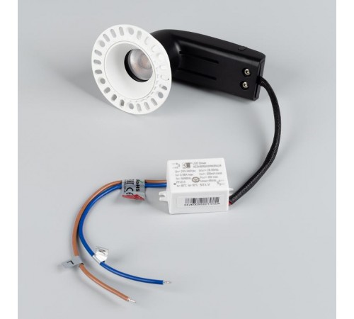 Светильник MS-RIALTO-TRIMLESS-R40-9W Warm3000 (WH, 36deg, 230V) (IP20 Металл, 5 лет)  044683  Arlight