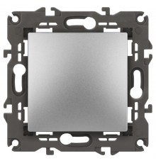 14-1108-03 Переключатель промежуточный, 10АХ-250В, IP20, Эра Elegance, алюминий  Б0034259  ЭРА