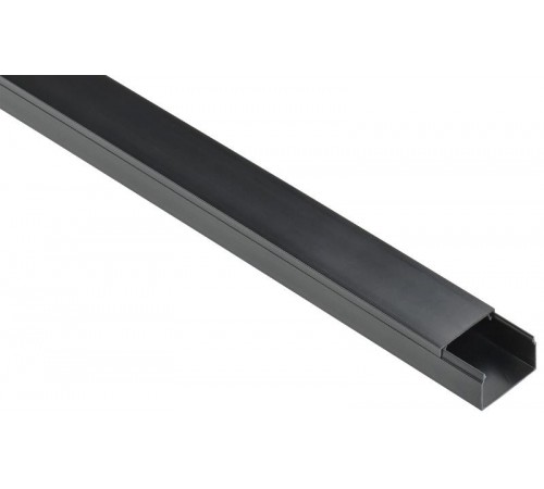 Кабель-канал 40х25 "ЭЛЕКОР" черный (24м)  EL-KK10-040-025-1-K02  IEK