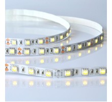 Лента светодиодная теплый белый свет 3000К ULS-M25-5050-60LED/m-10mm-IP20-DC12V-14,4W/m-5M-3000K PROFI  UL-00004374  Uniel