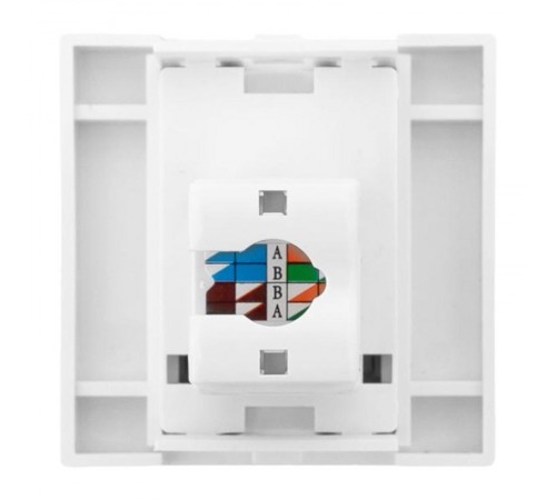 Розетка RJ45 кат. 6, 2 модуля EKF  E2MK016-135-10  EKF