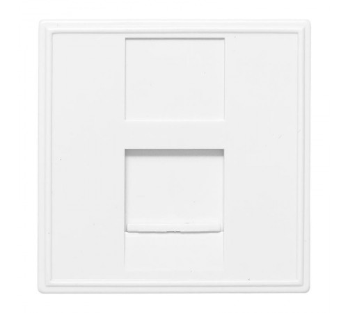 Розетка RJ45 кат. 6, 2 модуля EKF  E2MK016-135-10  EKF