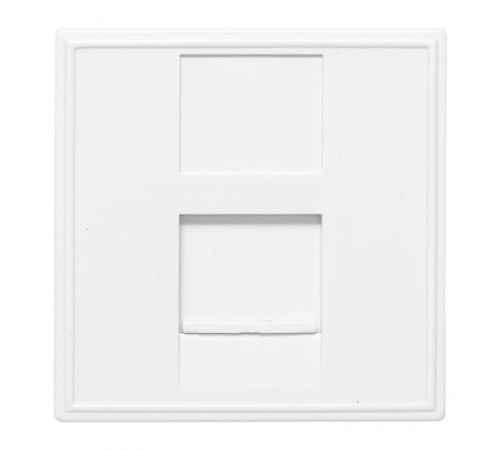 Розетка RJ45 кат. 6, 2 модуля EKF  E2MK016-135-10  EKF