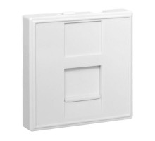 Розетка RJ45 кат. 6, 2 модуля EKF  E2MK016-135-10  EKF