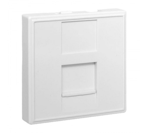 Розетка RJ45 кат. 6, 2 модуля EKF  E2MK016-135-10  EKF