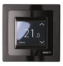 Терморегулятор с комбинацией датчиков, черный, Classy c Wi-F, 16А 140F1069R DEVI