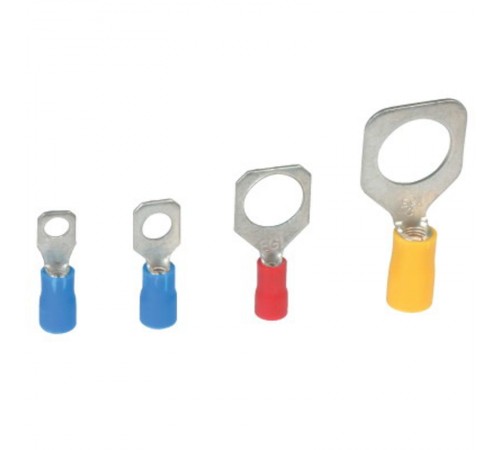 Наконечник с отверстием под винт и изолир.фланцем 1.5-2.5мм.кв. 10.2мм.  2B10P  DKC