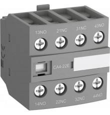 Блок контактный дополнительный CA4-22M (2НО+2НЗ) для контакторов AF09...AF38  1SBN010140R1122  ABB