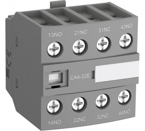 Блок контактный дополнительный CA4-22U (2НО+2НЗ) для контакторов AF09...AF38  1SBN010140R1322  ABB