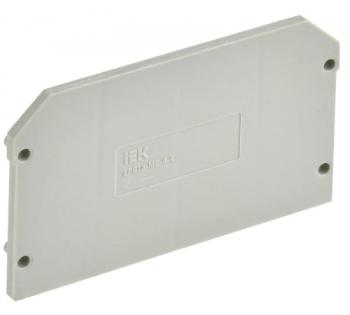 Заглушка для CTS-MC 4 вывода 4мм2 серая  YCT12-00-4-K03-004-ZGL  IEK
