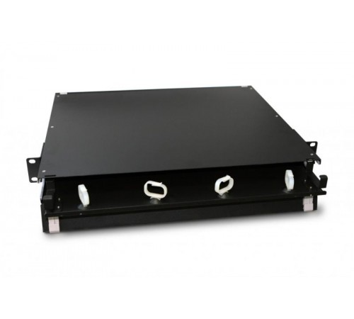 Патч-панель FO-19BX-1U-D1-3xSLT-W120H32-EMP 19"уни,пуст.кор,1U,1 выд.лот(drawer 1U),3сл(3х1),вм3 FPMпан.с ад/3 CSSопт.кас20х32мм  47739  Hyperline