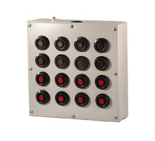 ПКУ-15-21.441-54У2 (8*ВК30-10-11110-54(1з+1р) черная + 8*ВК30-10-11110-54(1з+1р) красная + PG-36), пост управления (ЭТ)  ET502294  Электротехник