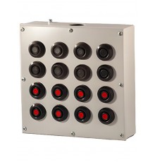 ПКУ-15-21.441-54У2 (8*ВК30-10-11110-54(1з+1р) черная + 8*ВК30-10-11110-54(1з+1р) красная + PG-36), пост управления (ЭТ)  ET502294  Электротехник