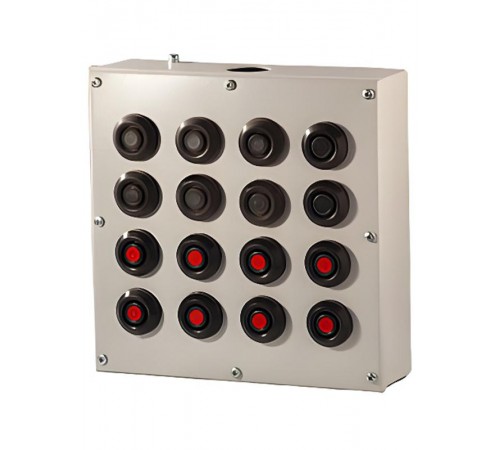 ПКУ-15-21.441-54У2 (8*ВК30-10-11110-54(1з+1р) черная + 8*ВК30-10-11110-54(1з+1р) красная + PG-36), пост управления (ЭТ)  ET502294  Электротехник