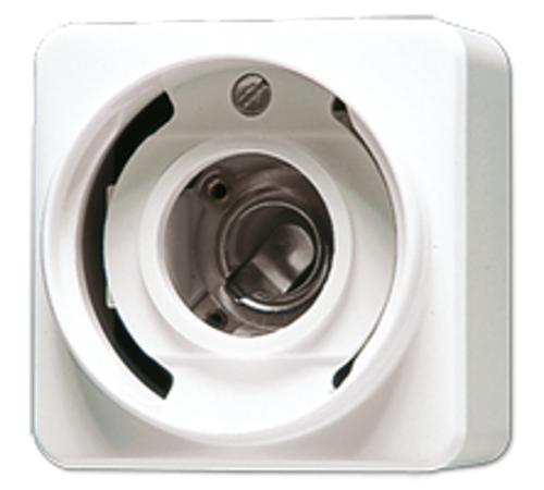 Патрон для лампочки (без колпачка), резьба Е 14; белый  637-14AWW  Jung