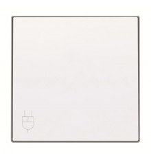 Накладка розетки с крыш.,SKY,ал.белый  2CLA858810A1101  ABB
