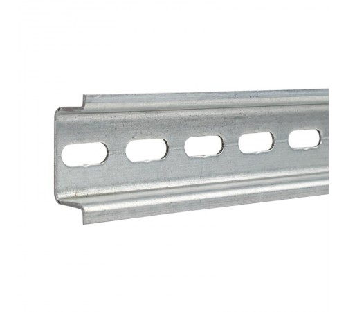 DIN-рейка перфорированная усиленная 35х15х 225мм толщина 1,5мм  tdr-22.5  EKF