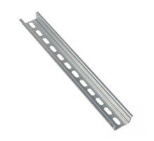 DIN-рейка перфорированная усиленная 35х15х 225мм толщина 1,5мм  tdr-22.5  EKF
