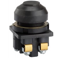 КЕ-081 У2 исп.2, черный, 1з+1р, цилиндр, IP54, 10А, 660В, выключатель кнопочный (ЭТ)  ET502364  Электротехник