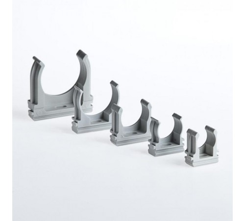 Крепеж-клипса для трубы 50мм (пластм.)  К01150  Рувинил